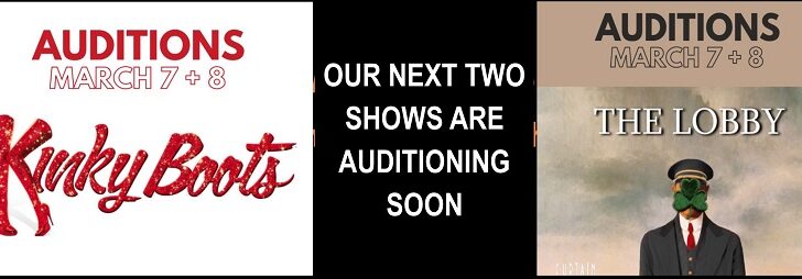 Two shows auditioning ins Stamford next week