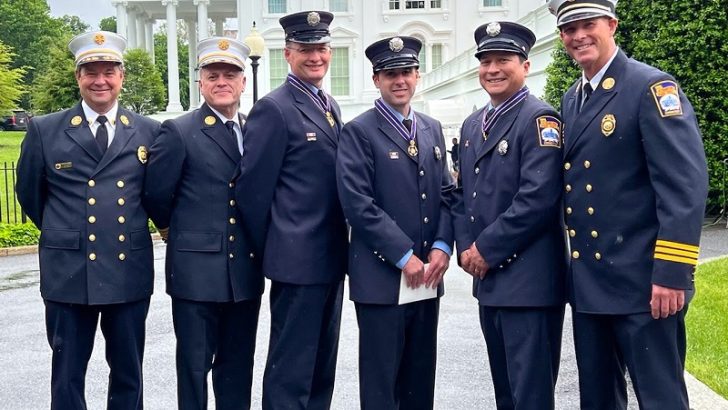 Stamford Mayor Simmons annouces Stamford FD recipients of Presidential Medal of Valor